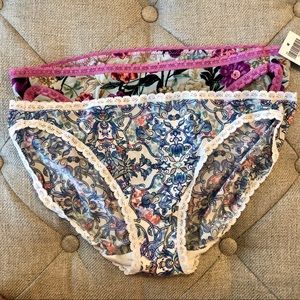 Floral underwear